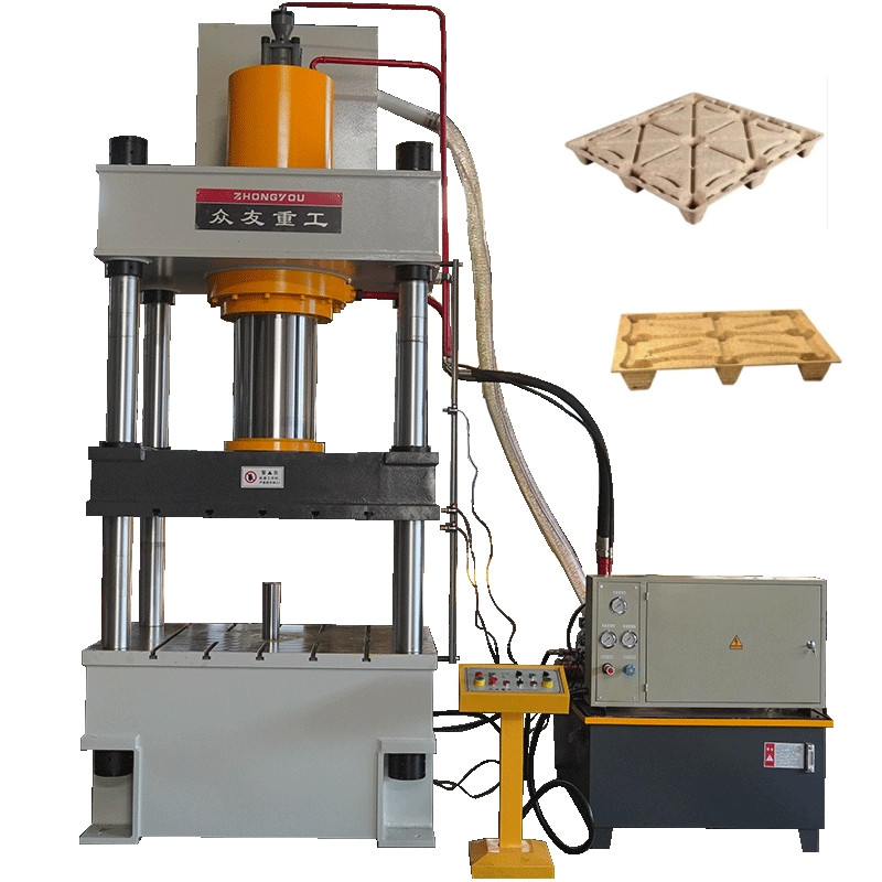400吨木屑托盘液压机 400T木质托盘模压成型压力机